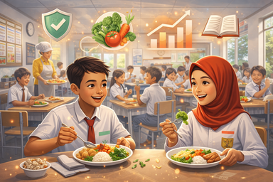 Evaluasi UI: MBG Tingkatkan Semangat Belajar 66,4% Siswa